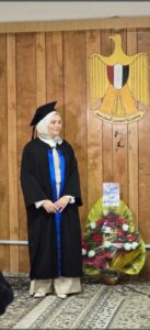 مناقشة رسالة الدكتوراه المقدمة من المهندسة / سولافا عباس مصطفى هتيمي